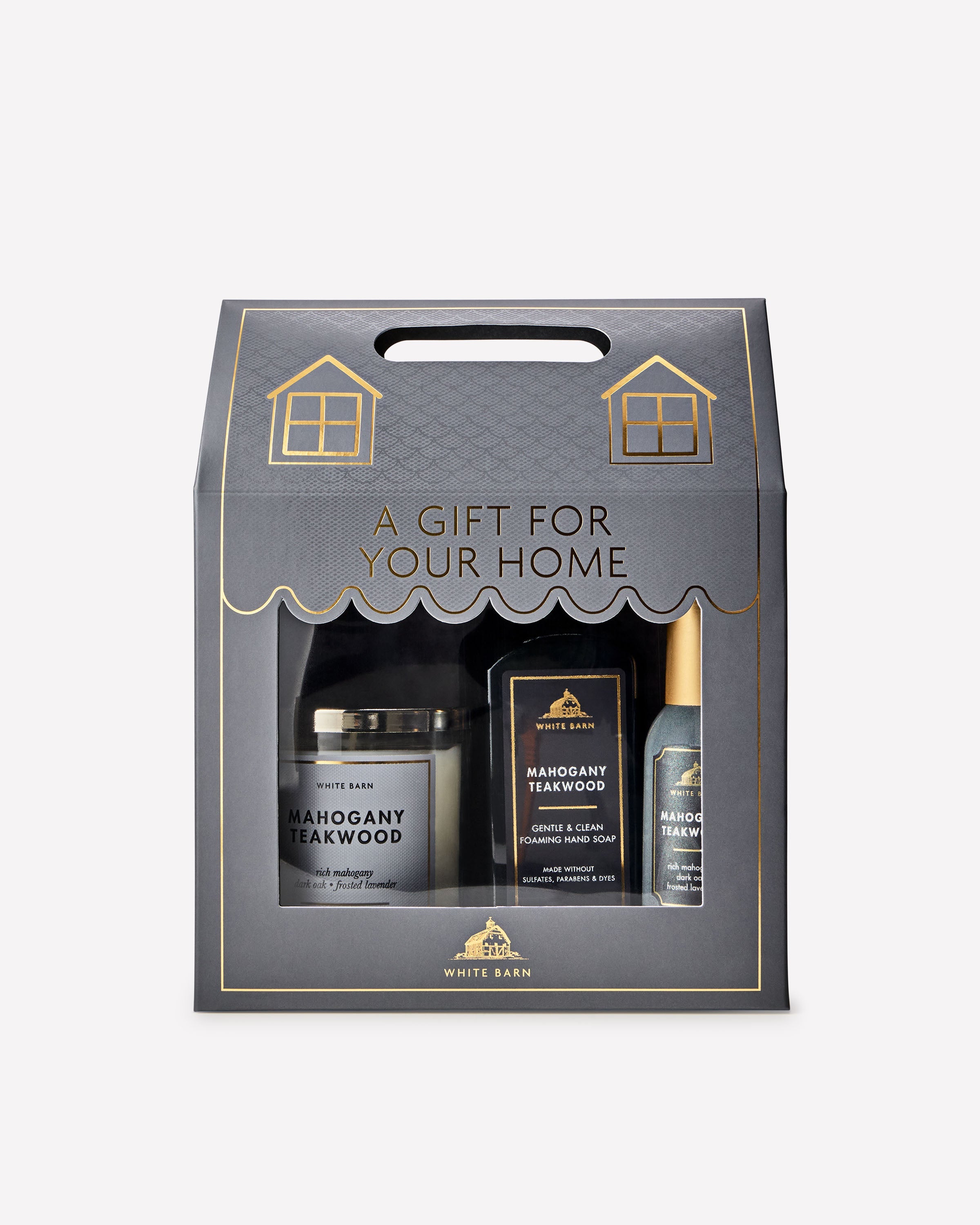Mahogany Teakwood Gift Set