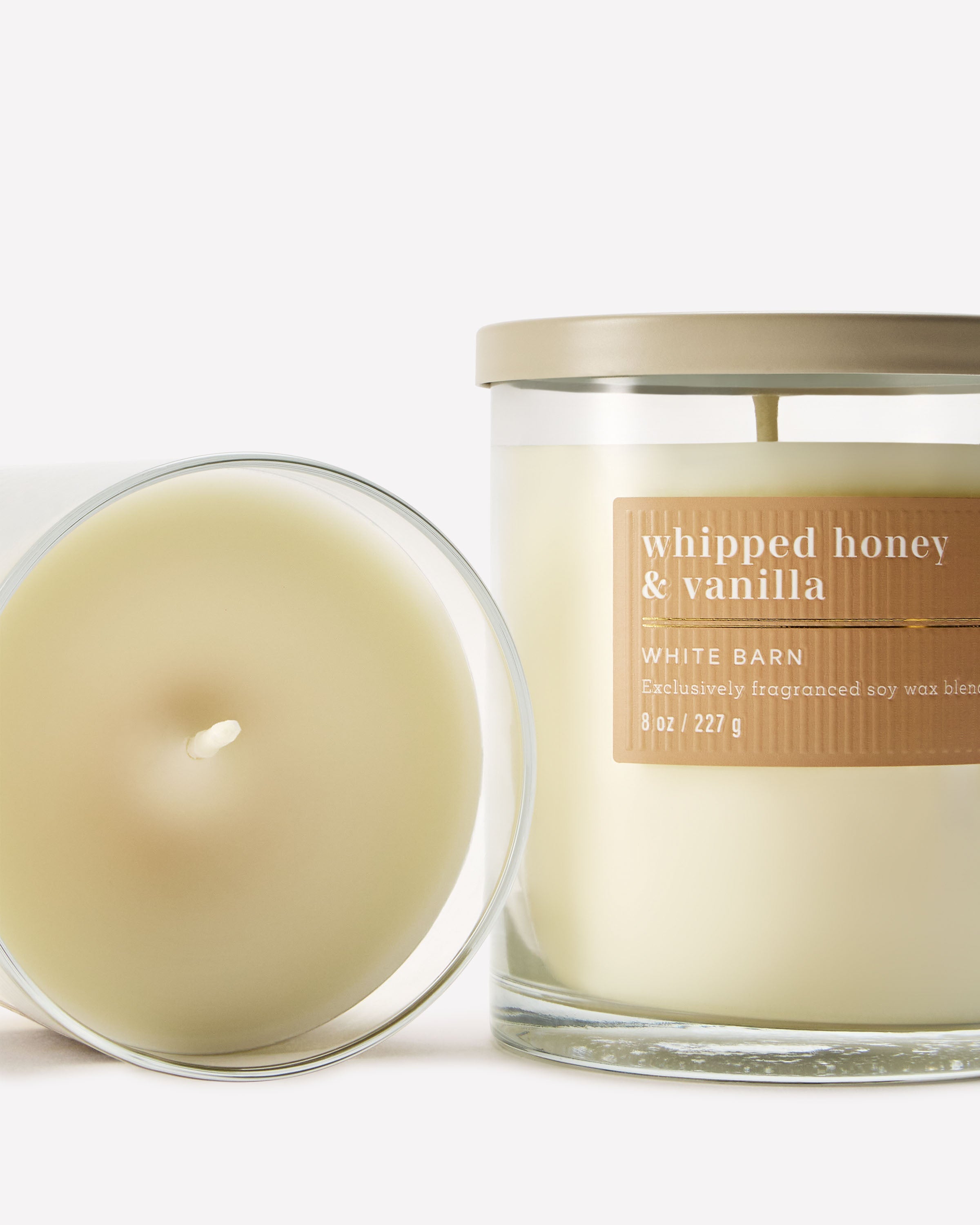 Whipped Honey & Vanilla Single Wick Candle