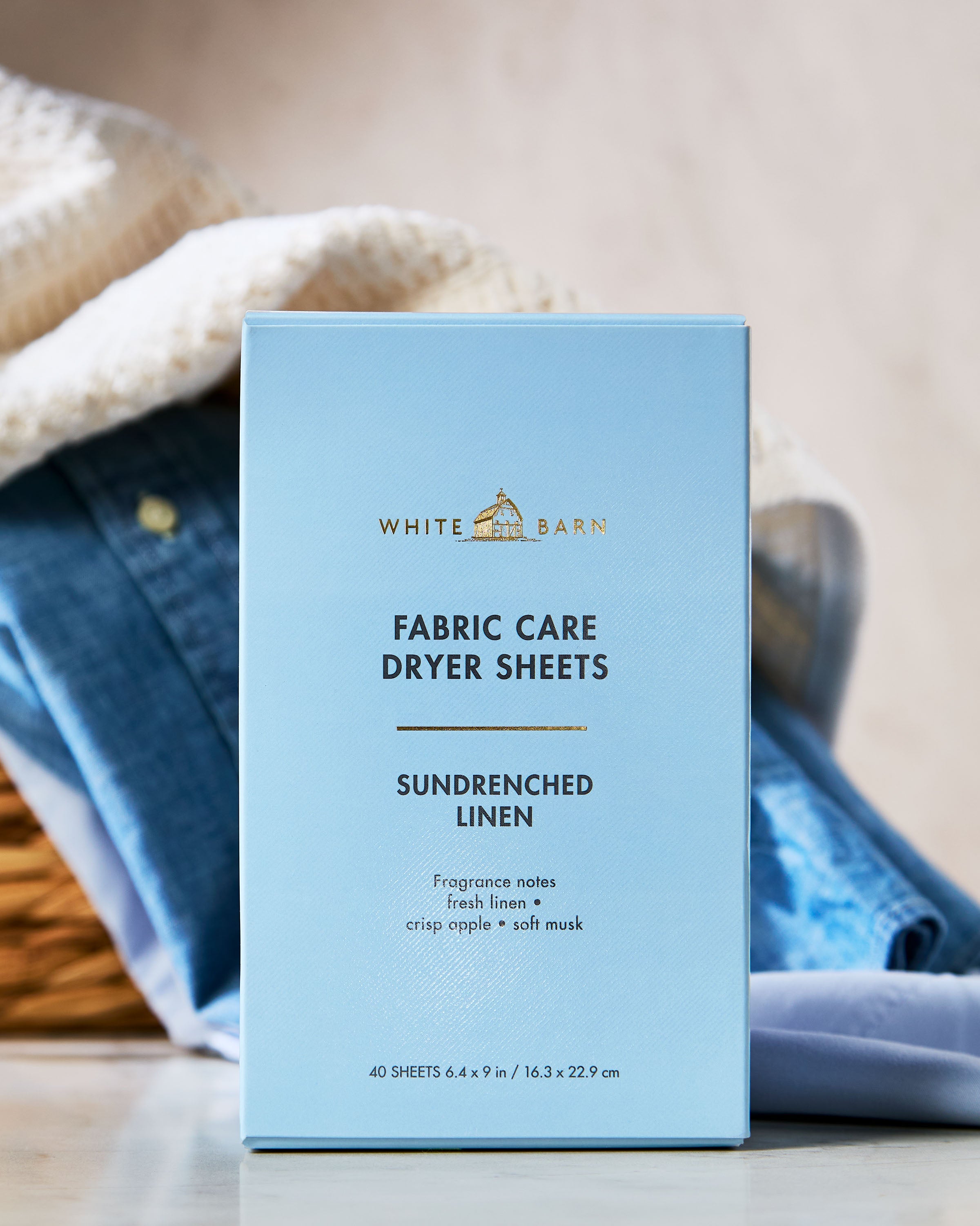 Sun Drenched Linen Dryer Sheets