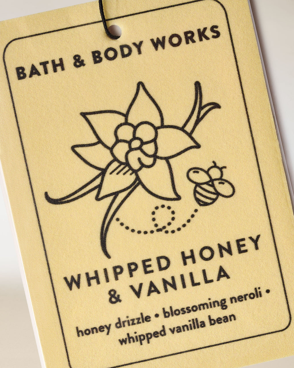 Whipped Honey & Vanilla Hanging Fragrance Diffuser