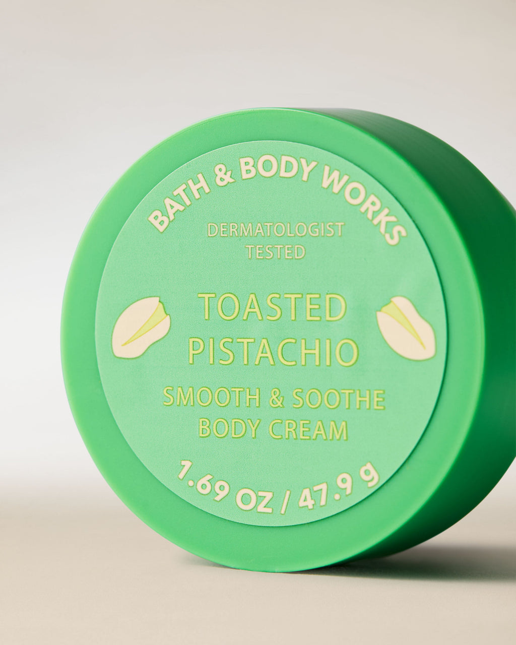 Toasted Pistachio Travel Size Smooth and Soothe Body Cream