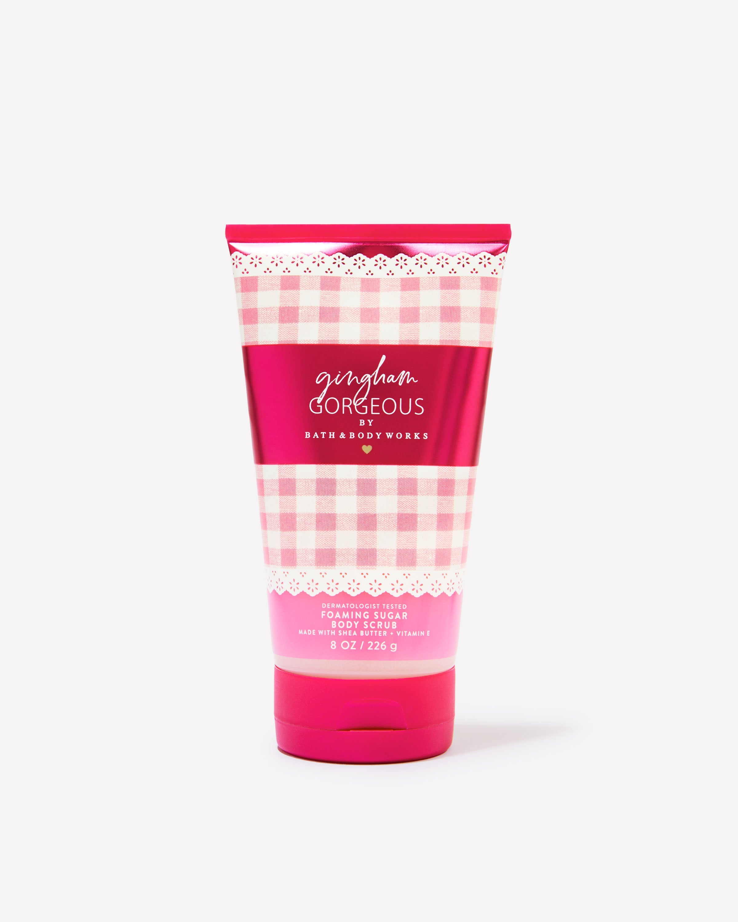Gingham Gorgeous Foaming Sugar Body Scrub