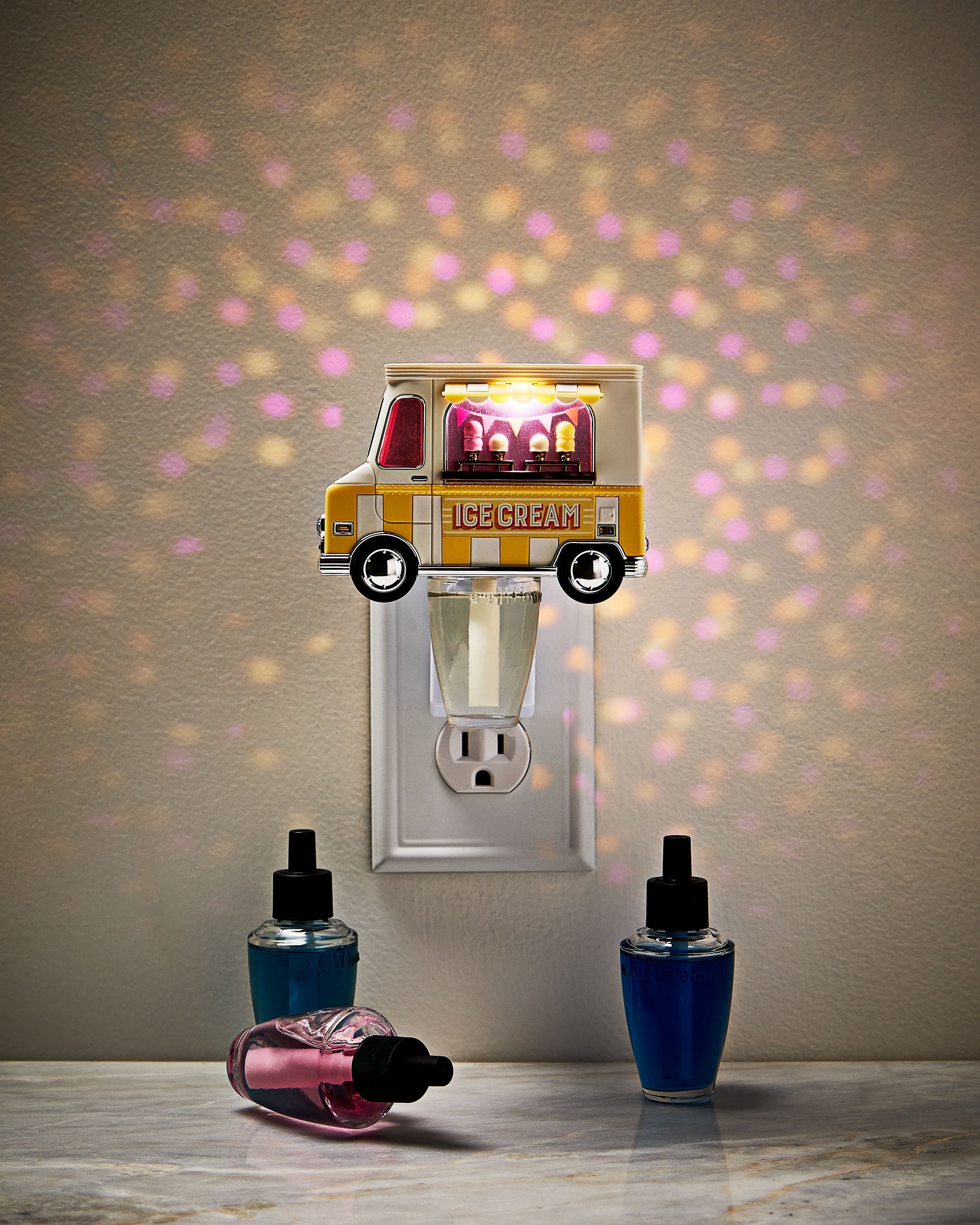 Ice Cream Truck Nightlight Projector Wallflowers Fragrance Plug