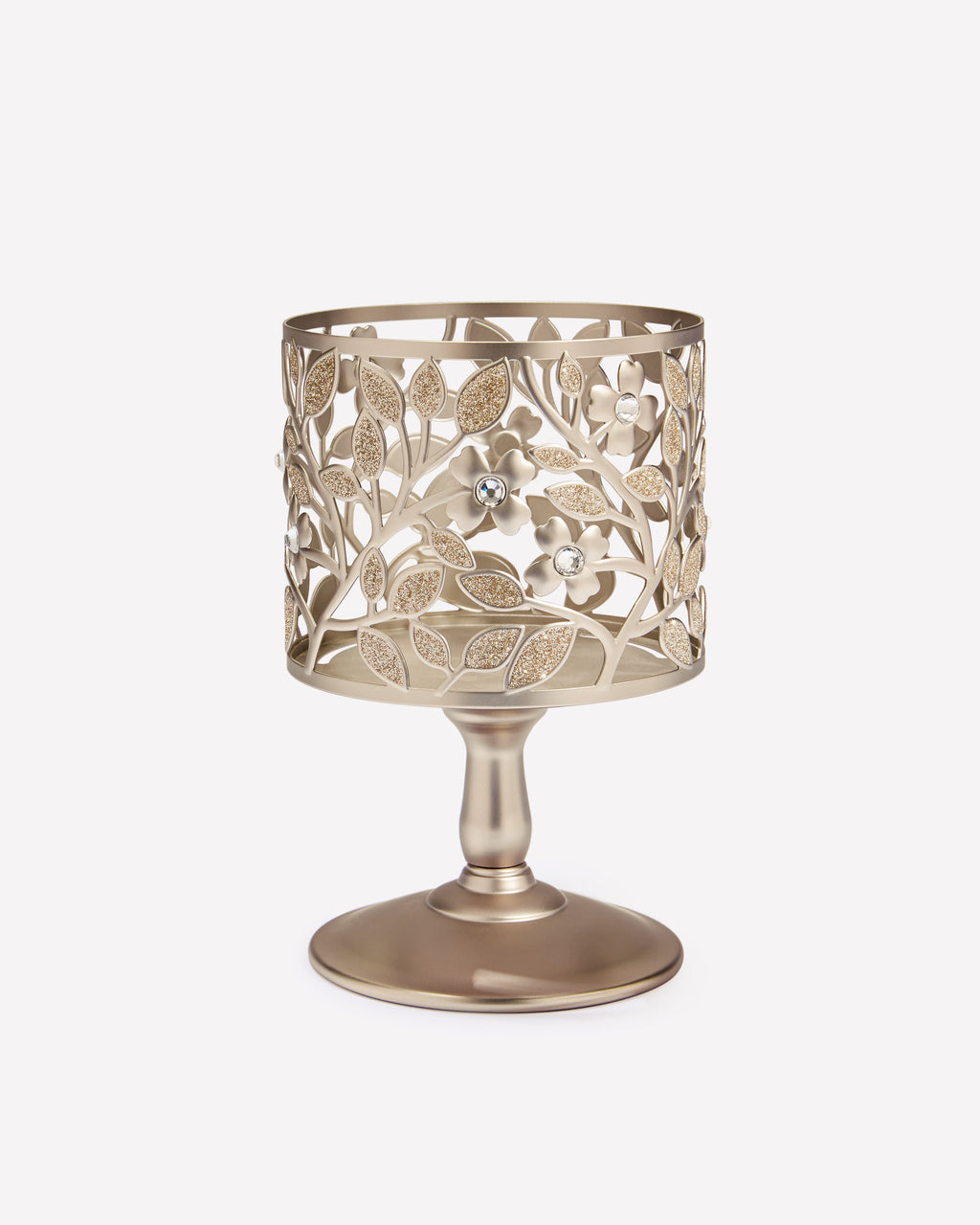 Dogwood Pedestal 3-Wick Candle Holder