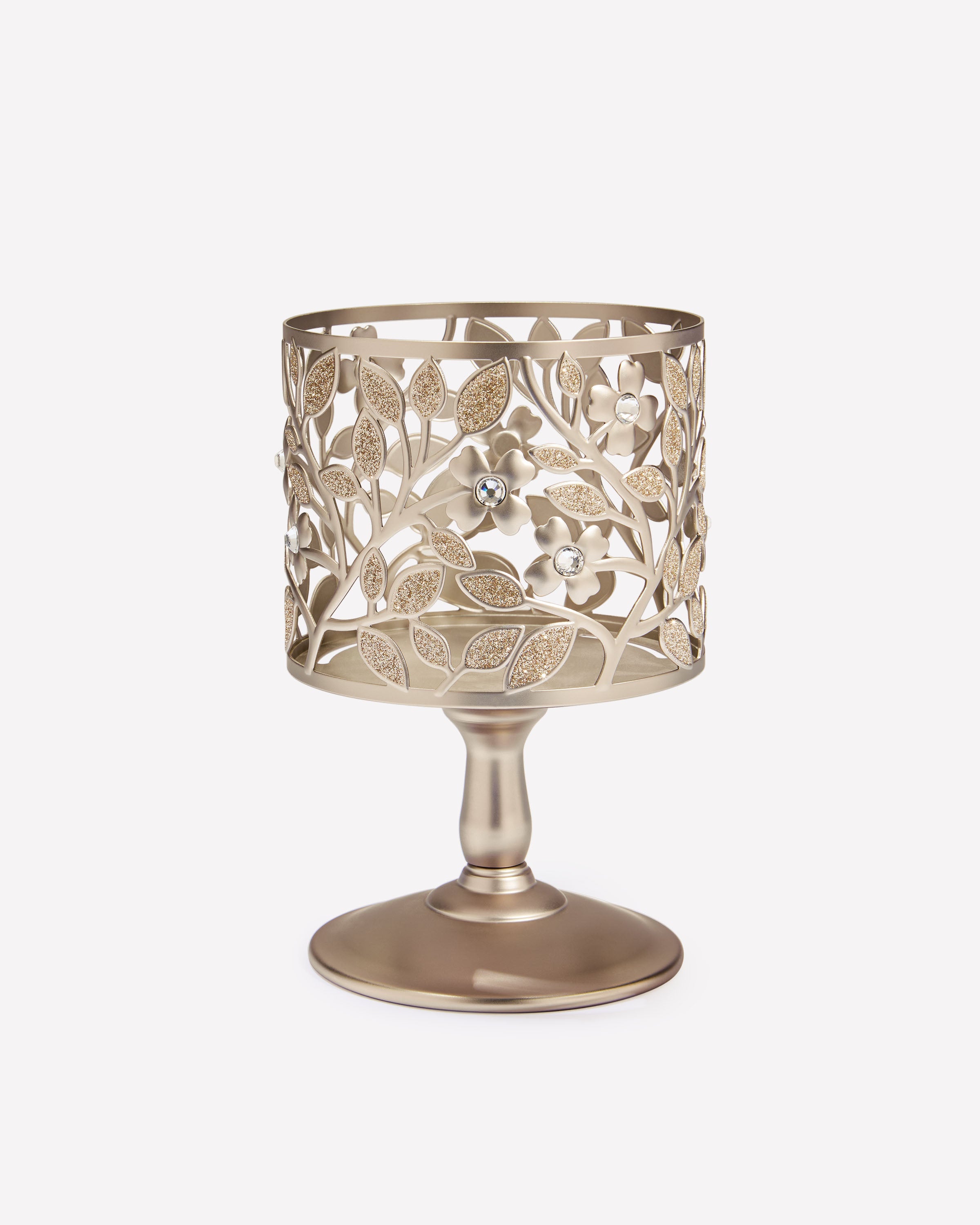 Dogwood Pedestal 3-Wick Candle Holder