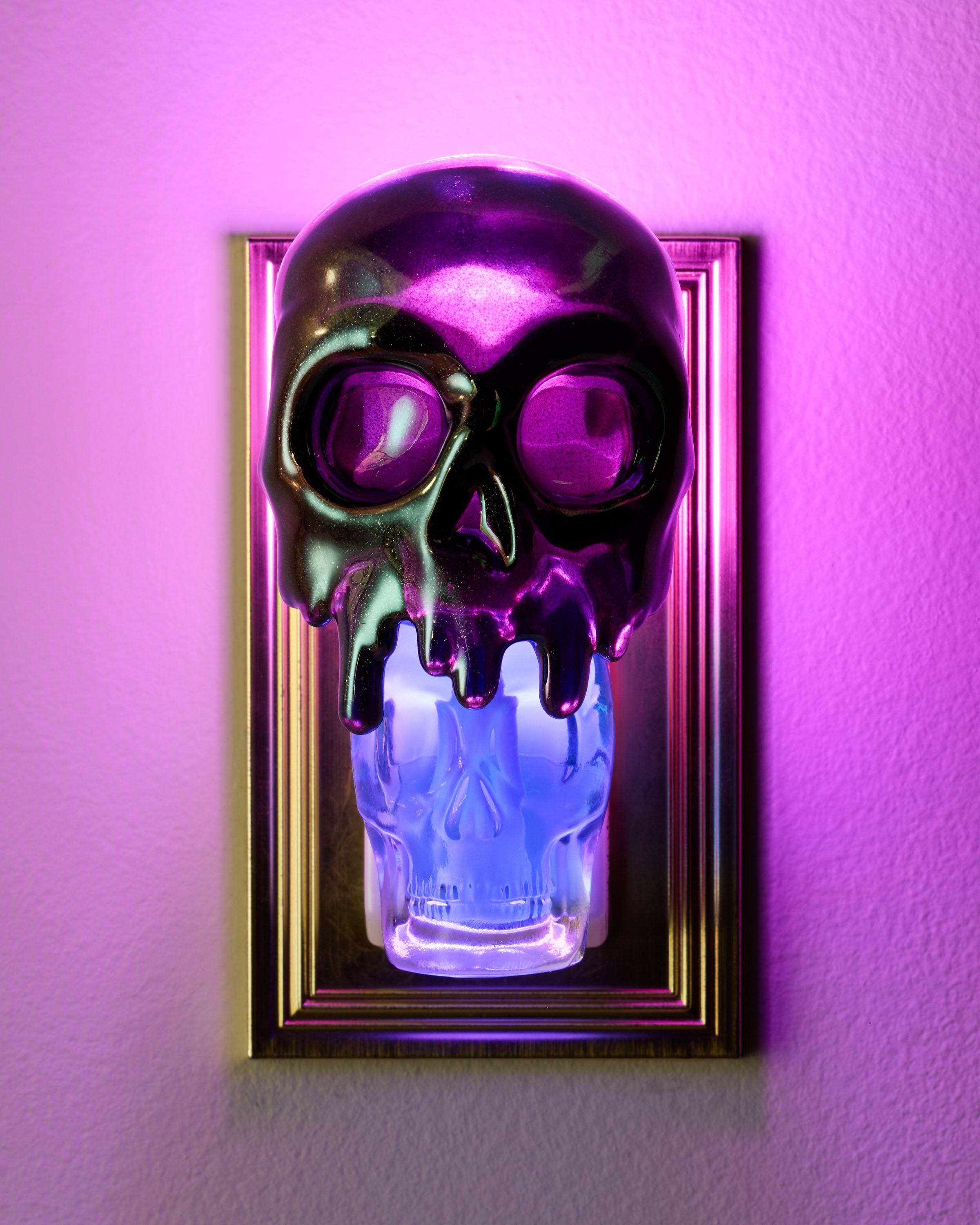 Dripping Skull Nightlight Wallflowers Fragrance Plug