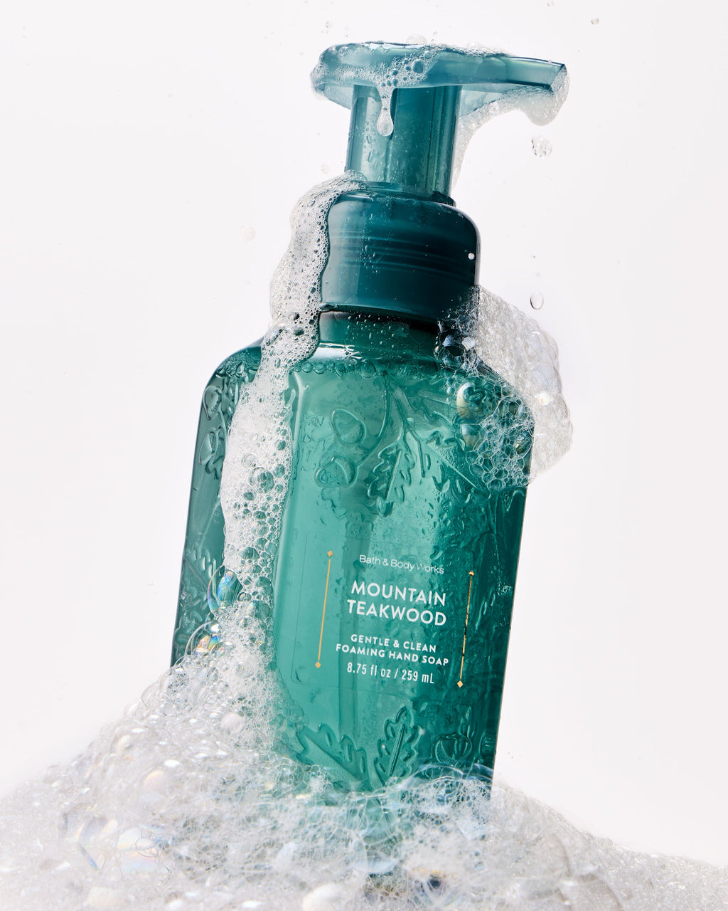 Mountain Teakwood Gentle & Clean Foaming Hand Soap