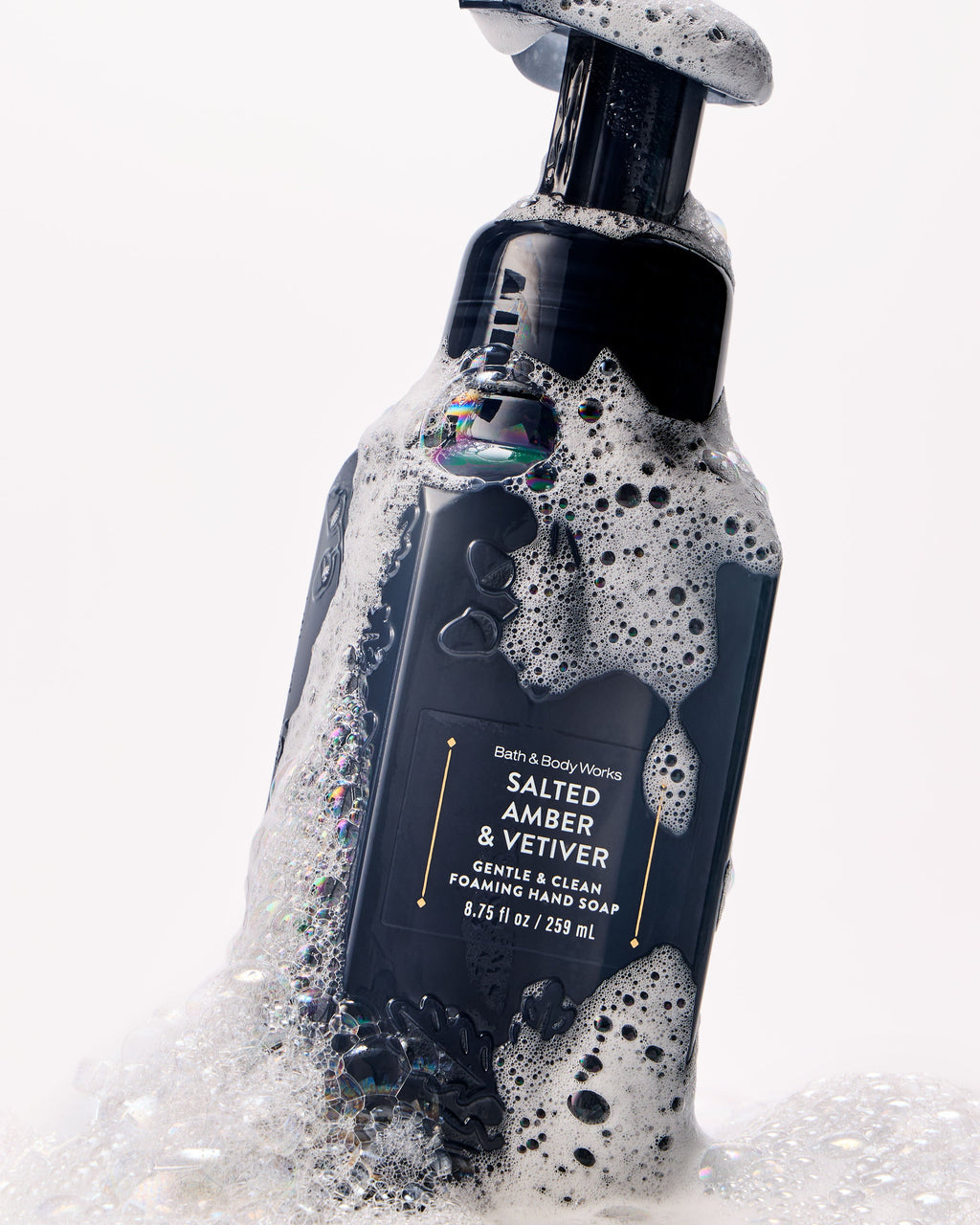 Salted Amber & Vetiver Gentle & Clean Foaming Hand Soap