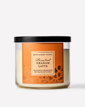 Toasted Graham Latte 3-Wick Candle