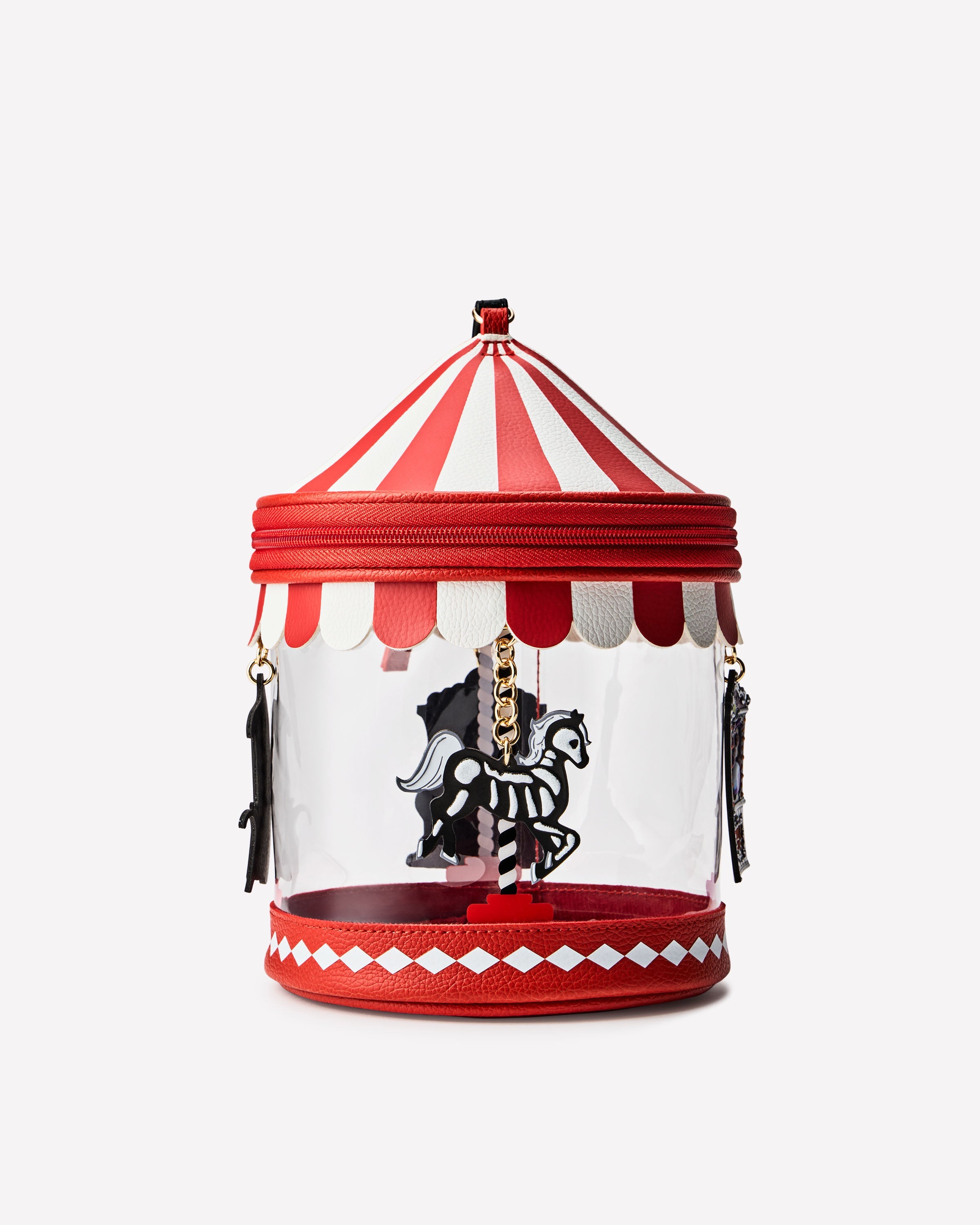 Halloween Carousel Wristlet