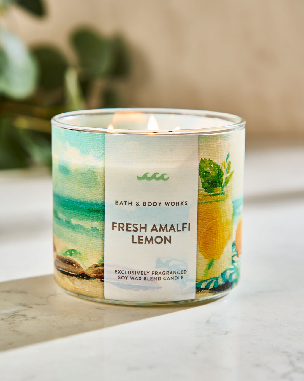 Fresh Amalfi Lemon 3-Wick Candle