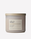 Coffee & Whiskey 3-Wick Candle
