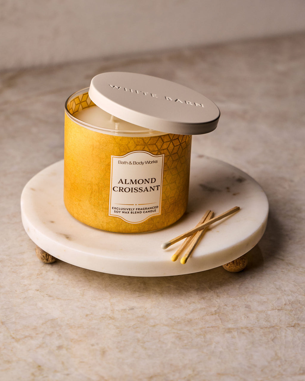 Almond Croissant 3-Wick Candle