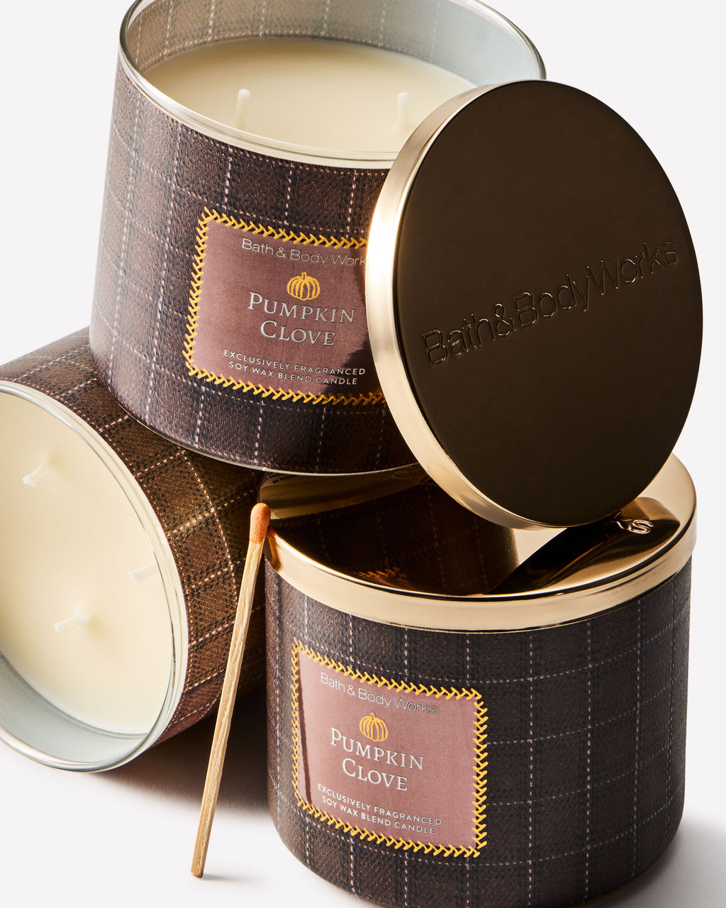 Pumpkin Clove 3-Wick Candle