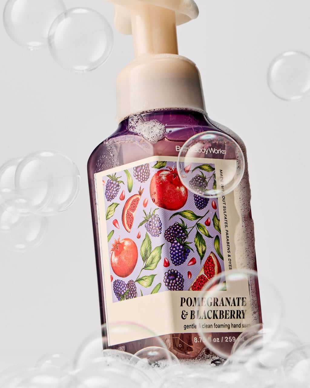 Pomegranate & Blackberry Gentle & Clean Foaming Hand Soap