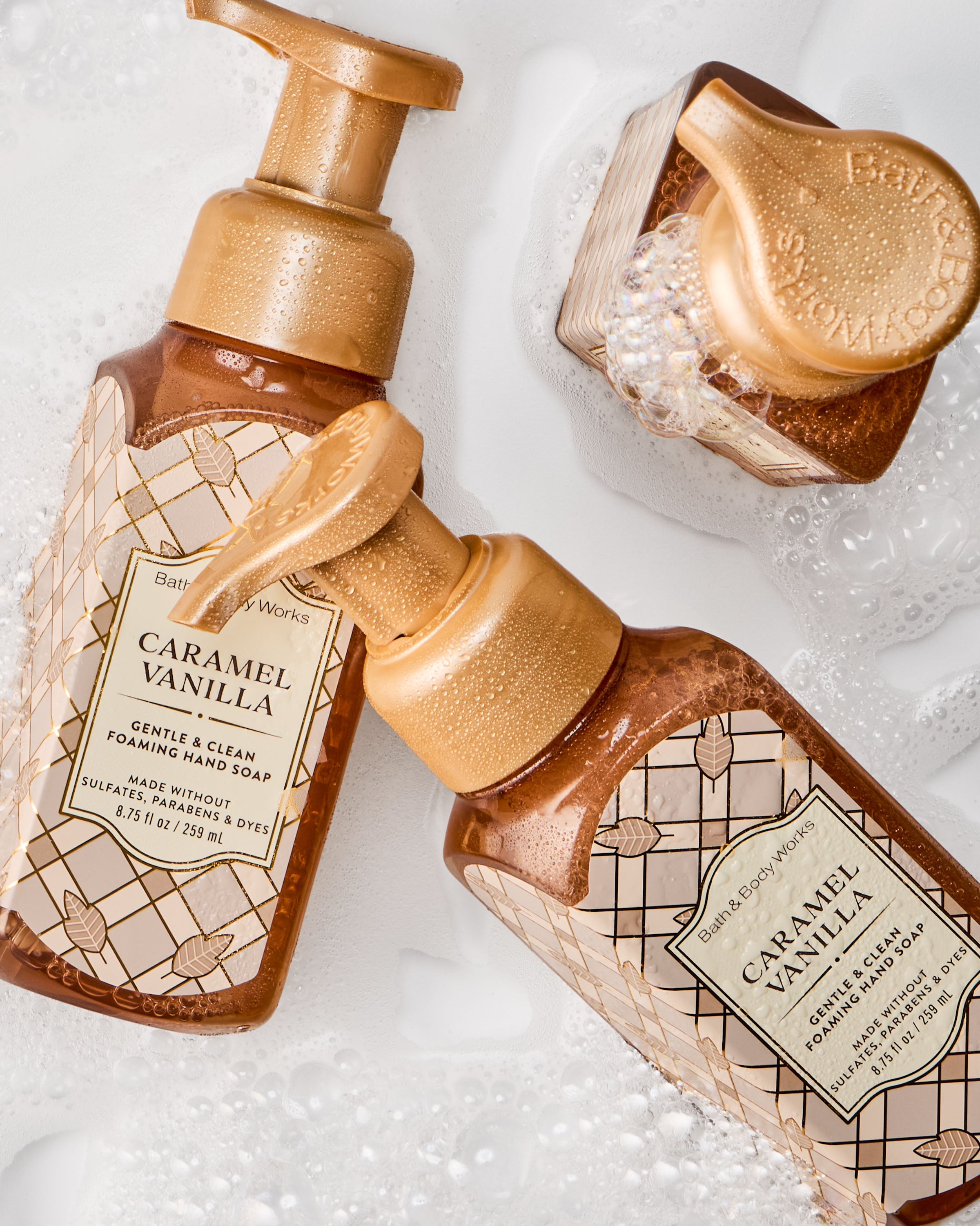 Caramel Vanilla Gentle & Clean Foaming Hand Soap