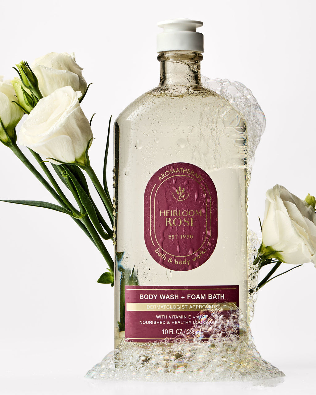 Heirloom Rose Body Wash & Foam Bath
