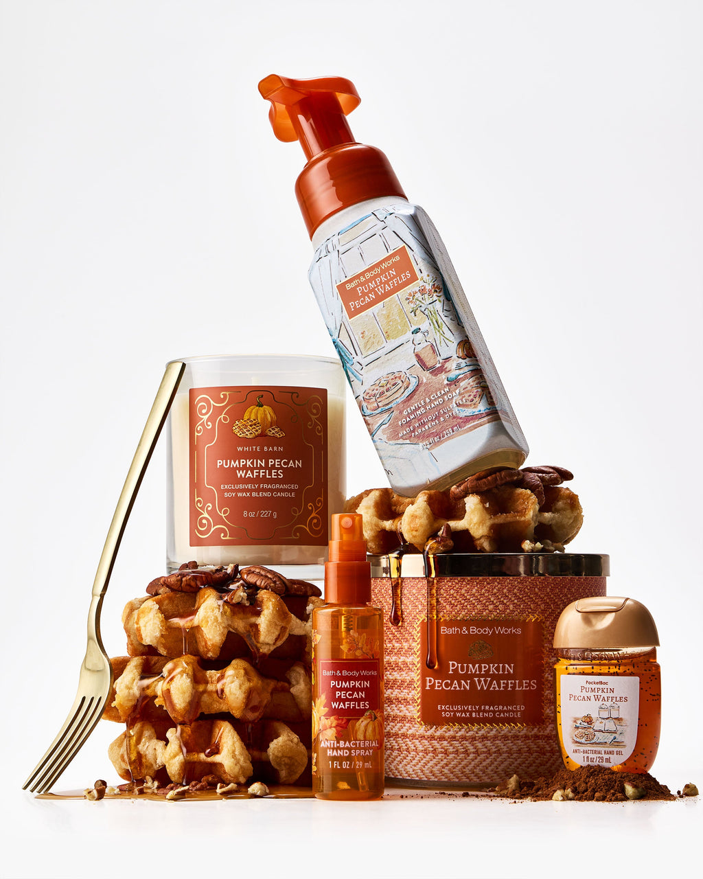 Pumpkin Pecan Waffles Single Wick Candle