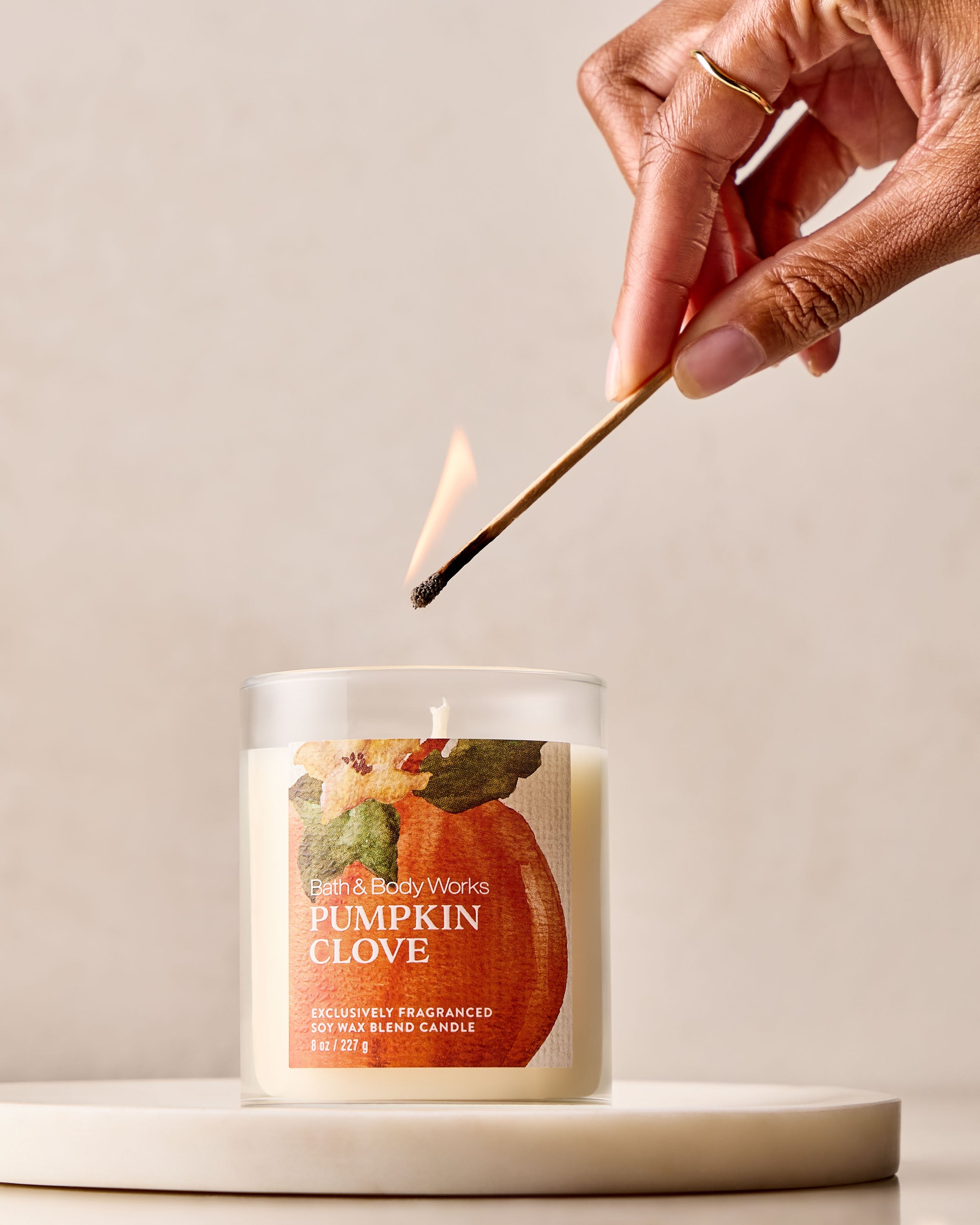 Pumpkin Clove Single Wick Candle