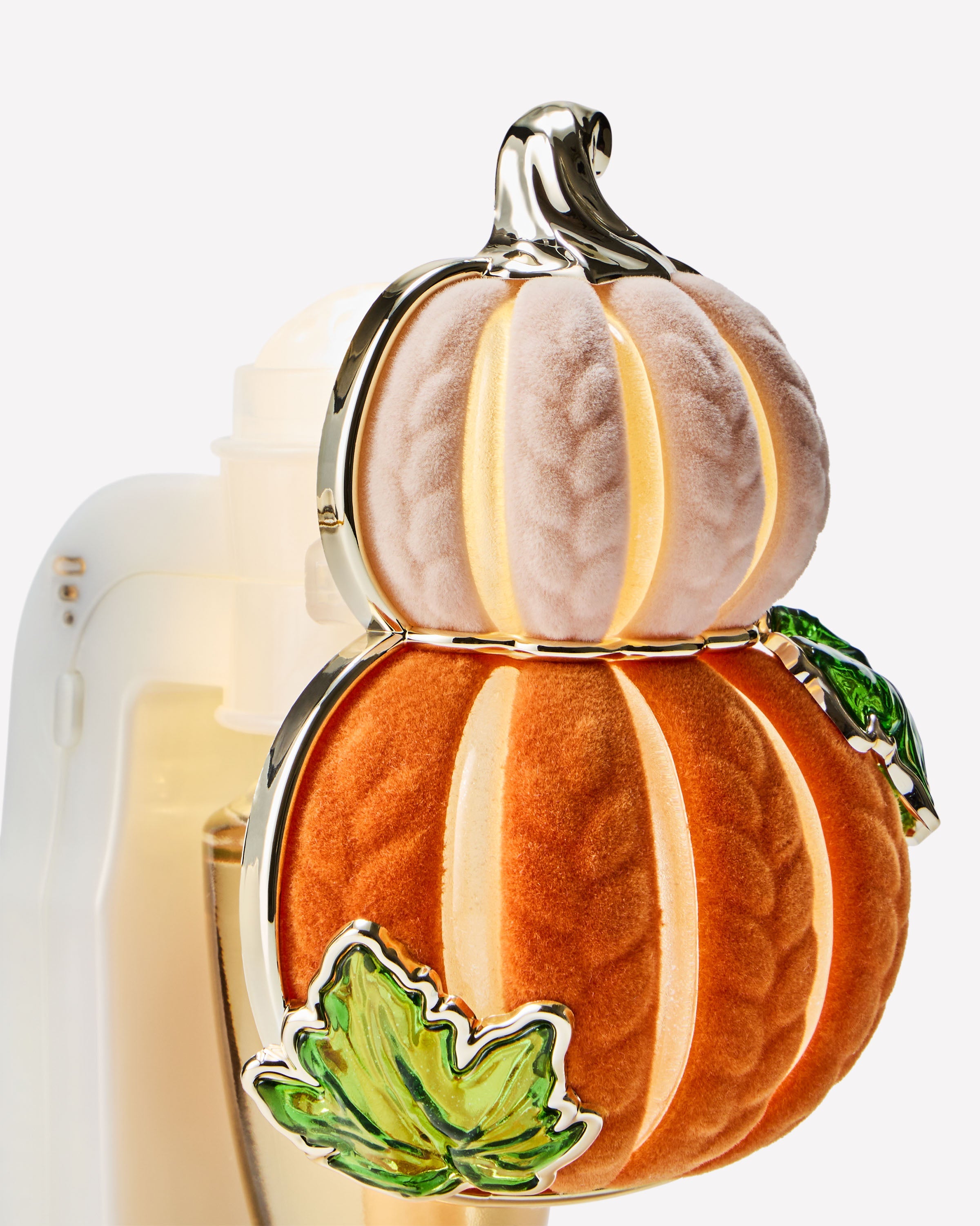 Knit Pumpkin Stack Scent Control&trade; Nightlight Wallflowers Fragrance Plug