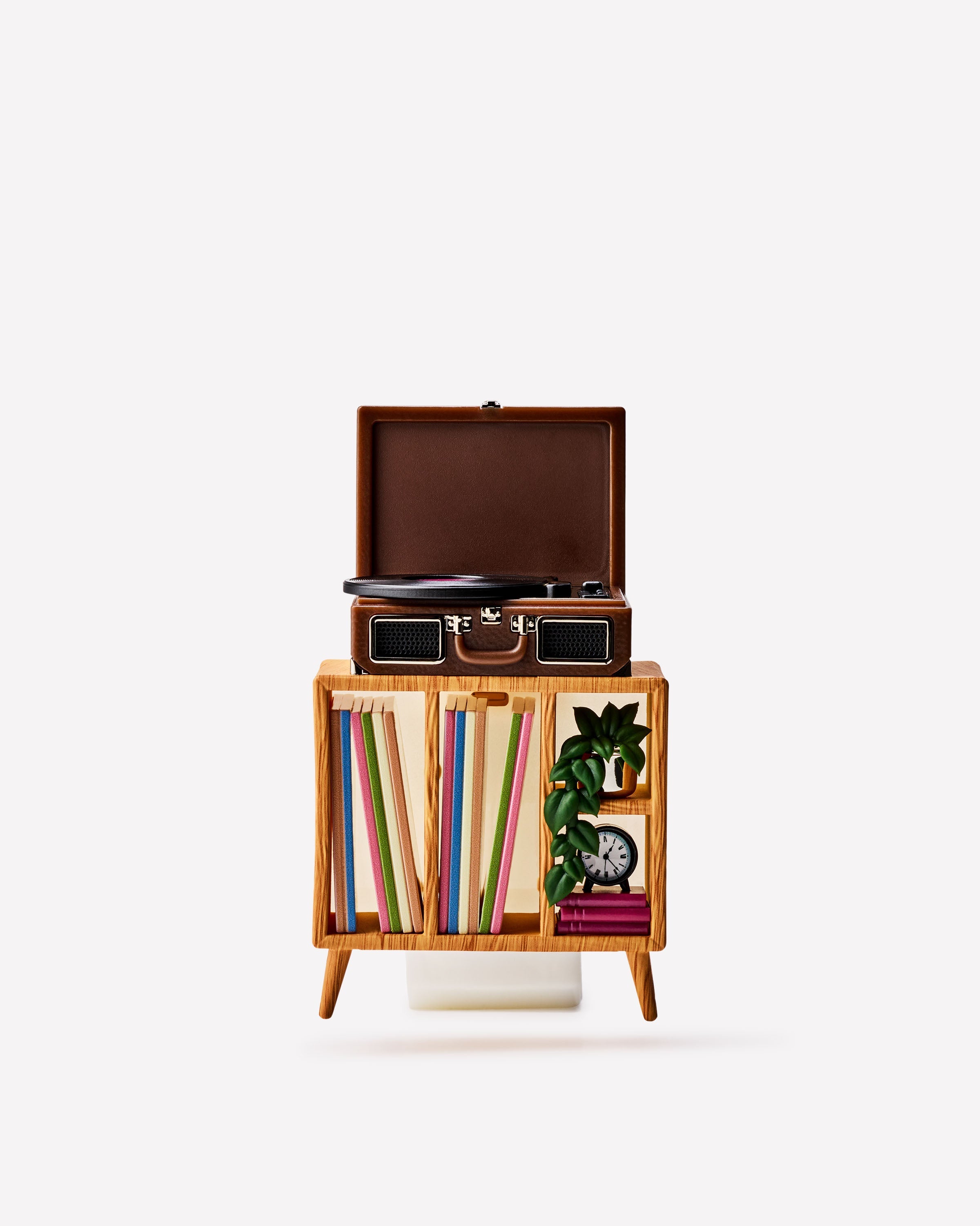 Record Player Display Scent Control&trade; Nightlight Wallflowers Fragrance Plug