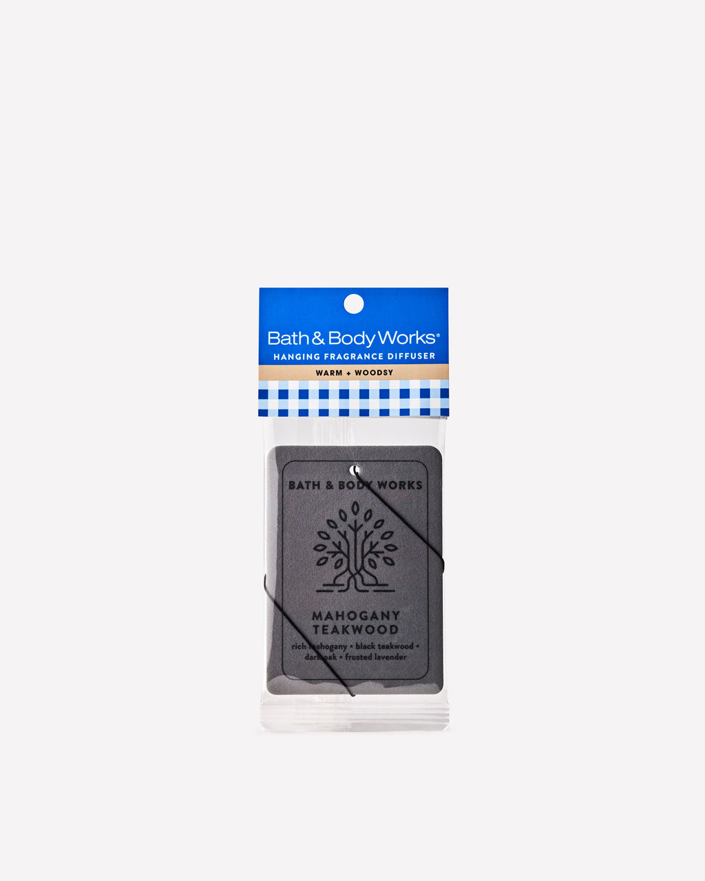 Mahogany Teakwood Hanging Fragrance Diffuser